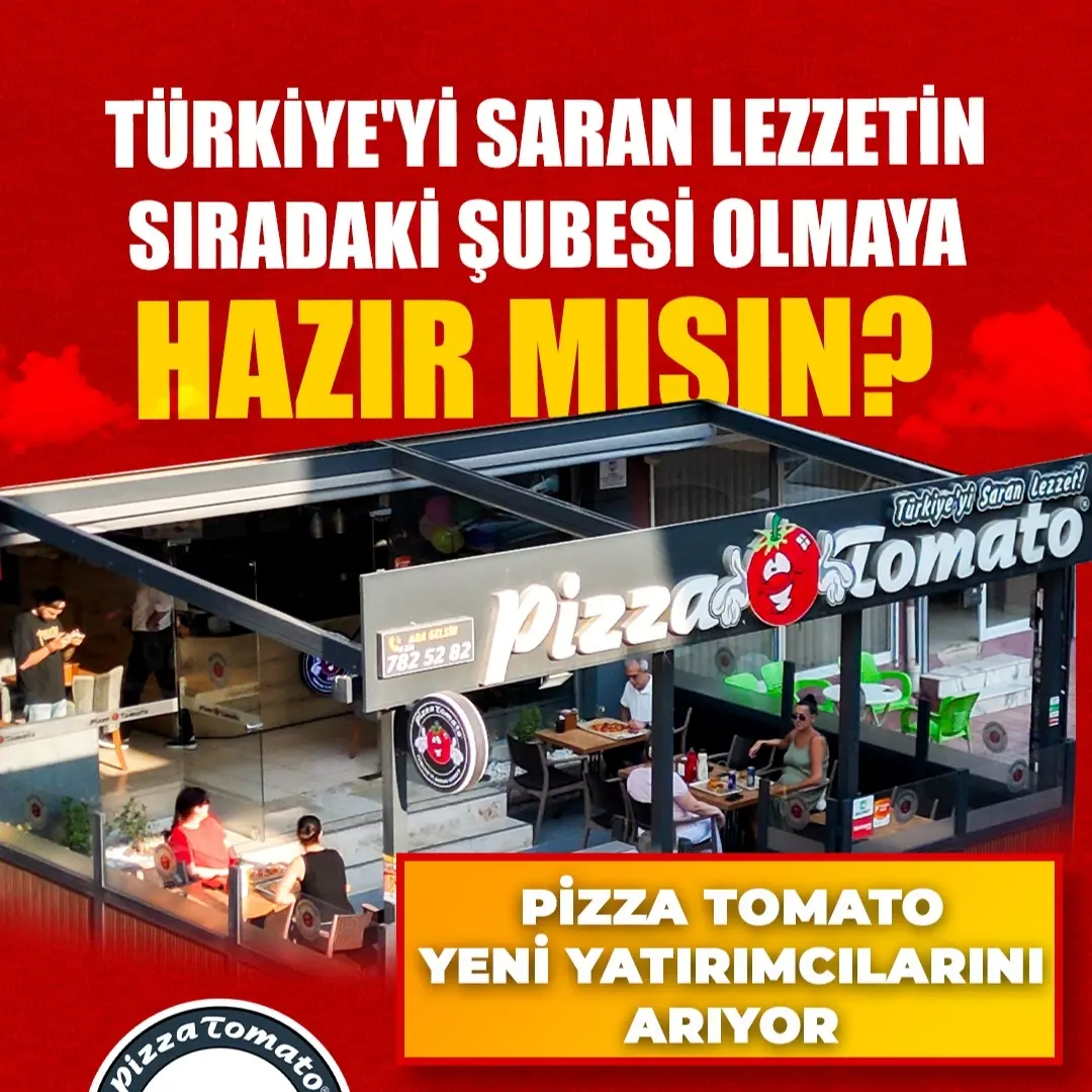 Pizza Tomato Franchise Veriyor